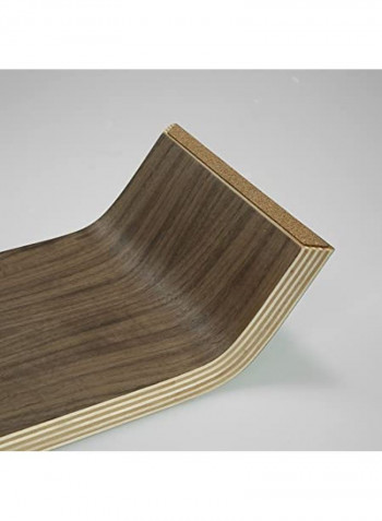 Wooden Dock Holder Stand بني