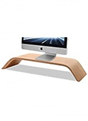 Wooden Dock Holder Stand أصفر