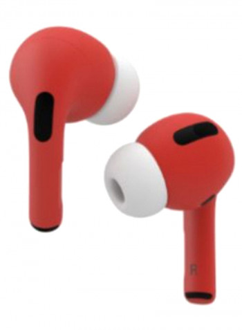 Apple AirPods Pro Wireless Bluetooth In-Ear With Charging Case Red Matte