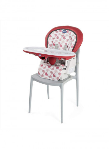 Polly Progres5 High Chair 0M-36M,  Red