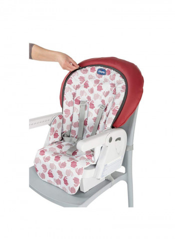 Polly Progres5 High Chair 0M-36M,  Red