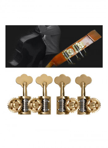 4-Piece German Style Double Bass Tuner