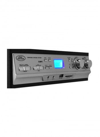 Classic Retro Style Turntable PTTCS9U Black