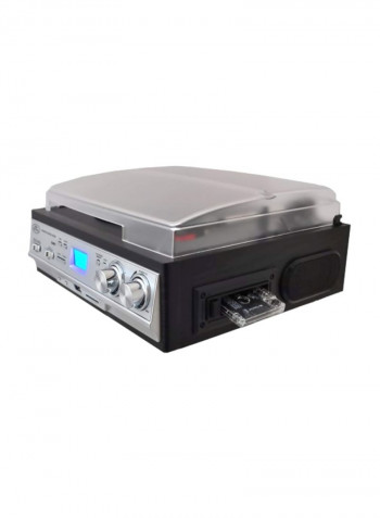 Classic Retro Style Turntable PTTCS9U Black