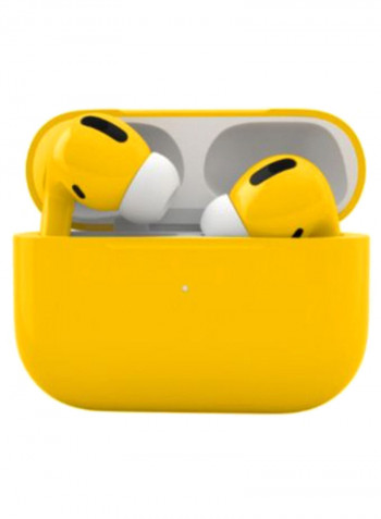 Apple AirPods Pro Wireless Bluetooth In-Ear With Charging Case Yellow Gloss