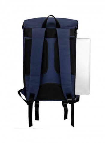 Backpack Case For Canon EOS Rebel T5 Camera Navy Blue
