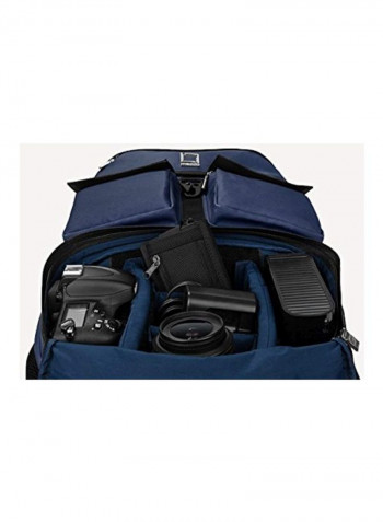 Backpack Camera Case For Nikon Blue/Black