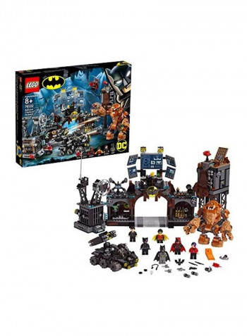 1037-Piece DC Batman Batcave Clayface Invasion Building Toy