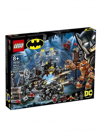 1037-Piece DC Batman Batcave Clayface Invasion Building Toy