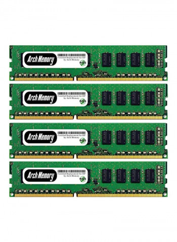 4-Piece UDIMM DDR3 RAM For HP Z1 4GB