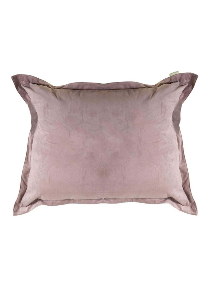 Microvelvet Cushion Pink/Brown 54x44x12inch