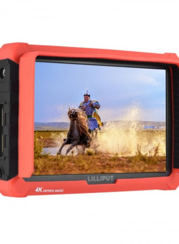 7-Inch Field Camera Monitor Red/Black