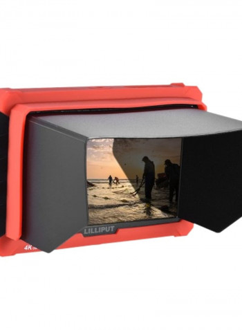 7-Inch Field Camera Monitor Red/Black
