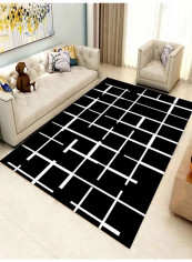 Geometric Pattern Washable Carpet Multicolour 160x230centimeter