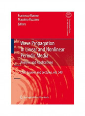 Wave Propagation in Linear and Nonlinear Periodic Media: Analysis and Applications غلاف ورقي الإنجليزية by Francesco Romeo