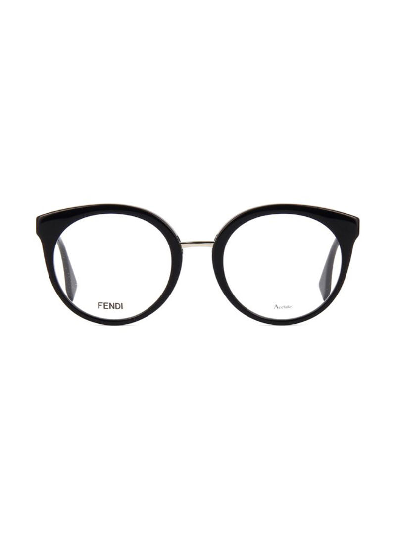 Women's Round Eyeglasses - Lens Size: 51 mm