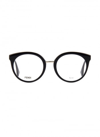 Round Eyeglasses - Lens Size: 51 mm للنساء