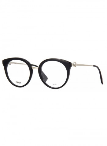 Round Eyeglasses - Lens Size: 51 mm للنساء