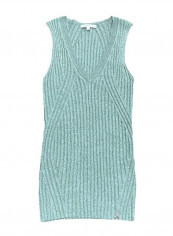 Knitted V-Neck Vest Mint Green reviews Knitted V-Neck Vest Mint Green