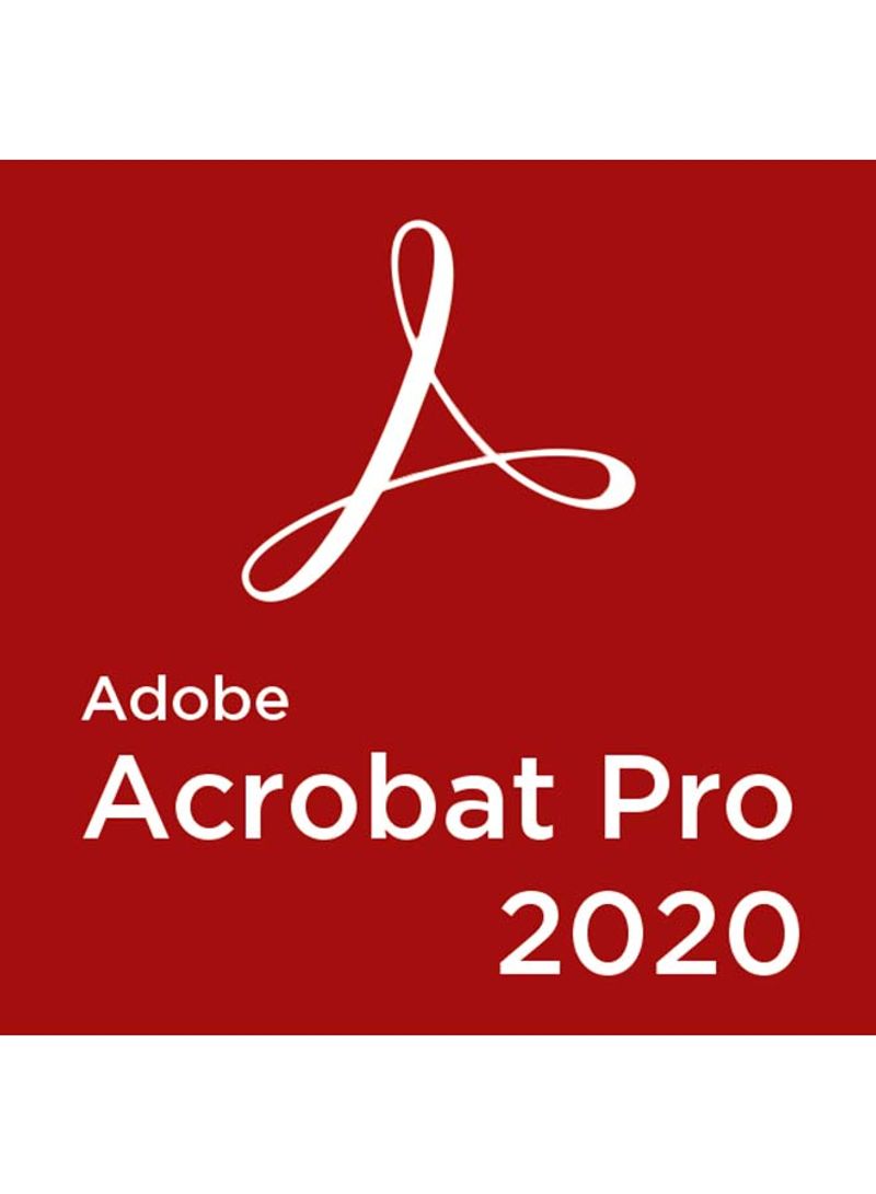 Acrobat Pro 2020 Activation Serial Number For 2 Device (MAC) - English Black