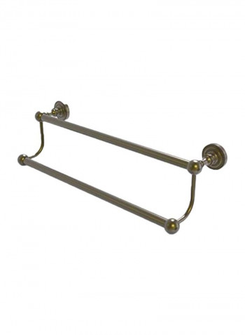 Dottingham Collection Double Towel Bar Gold 18inch