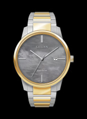 Men's Eco-Drive Stainless Steel Analog Watch BM7524-87Y