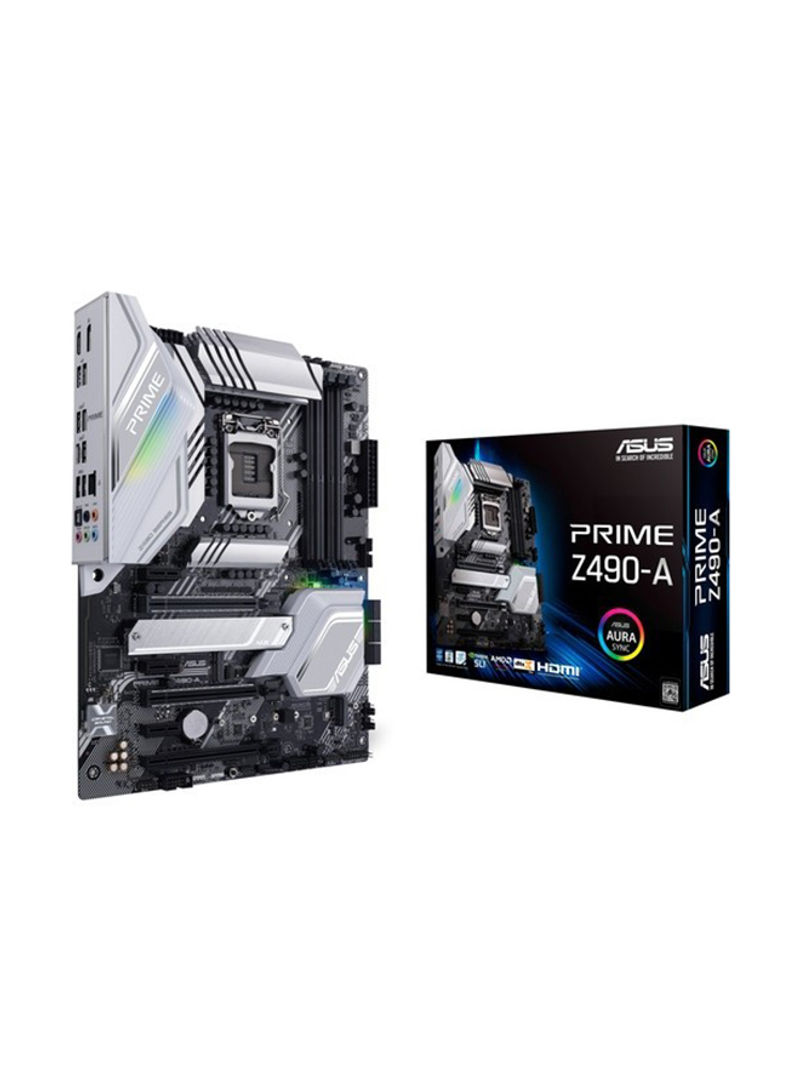 Prime Z490-A Motherboard 244x305millimeter Black/Silver