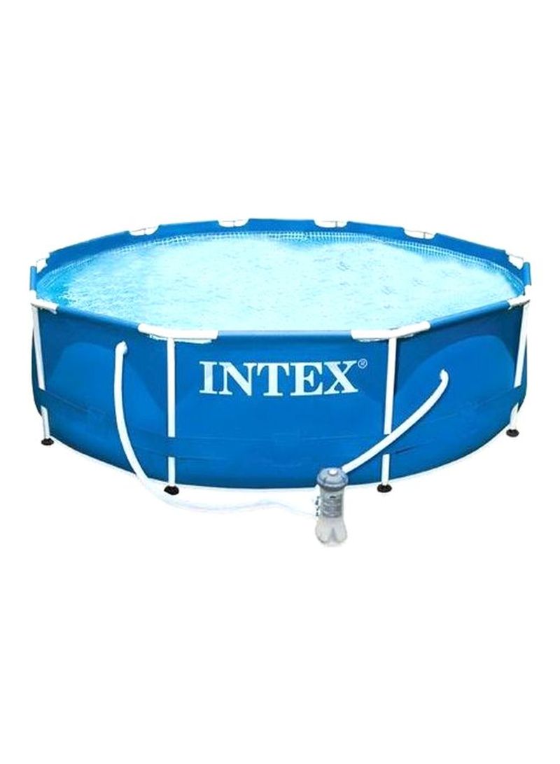 Metal Frame Pool With Filter And Pump 76 x 366cm