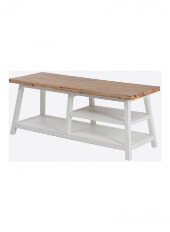 Elli TV Table Brown/White