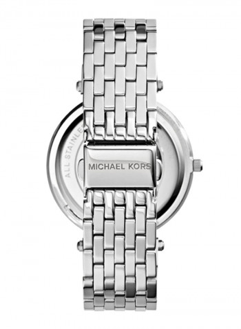 Women's Crystal Studded Analog Watch MK3190
