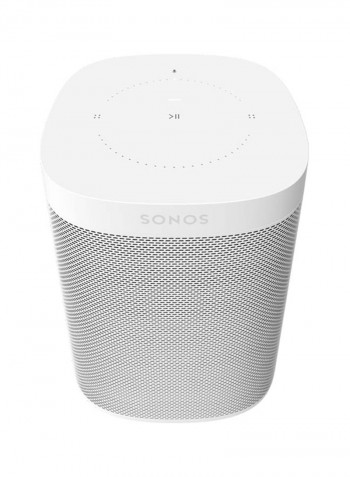 One (Gen 2) Voice Controlled Smart Speaker With Built-In Amazon Alexa ONEG2UK1 White