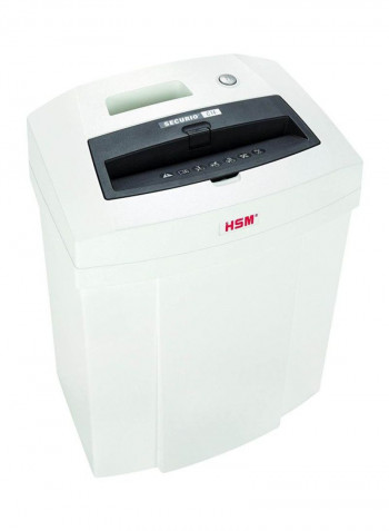 Securio C14 Shredder Cross Cut 4x25MM أبيض