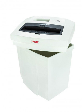 Securio C14 Shredder Cross Cut 4x25MM أبيض