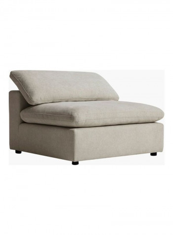 Signora Armless Chair Beige 106 x 87cm
