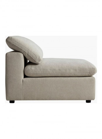 Signora Armless Chair Beige 106 x 87cm