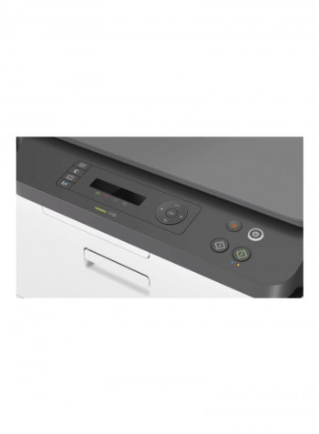 Colour Laserjet MFP 178nw Printer With Print/Copy/Scan/Wi-Fi Function 406x363x288.7millimeter White/Black