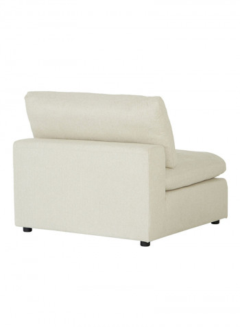 Signora Armless Sofa Chair Beige