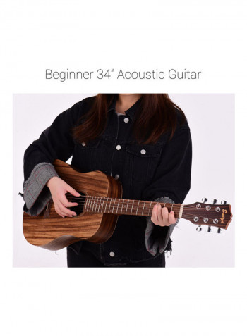 34-Inch Acoustic Guitar Set