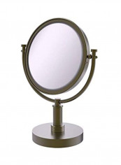 Vanity Top 4X Magnification Make-Up Mirror Brown/Clear 8inch