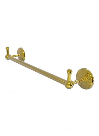 Prestige Monte Carlo Collection Integrated Hooks Towel Bar Gold 24inch