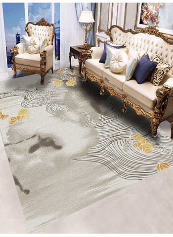 Block Creative Design Living Room Carpet Grey 180x280( WxL)centimeter