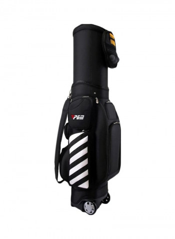 Multi-Functional Retractable Golf Ball Bag With Pulley 126x43x23cm