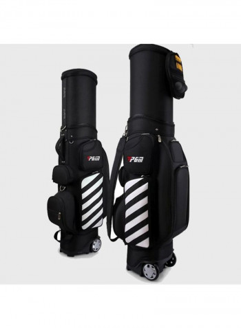 Multi-Functional Retractable Golf Ball Bag With Pulley 126x43x23cm