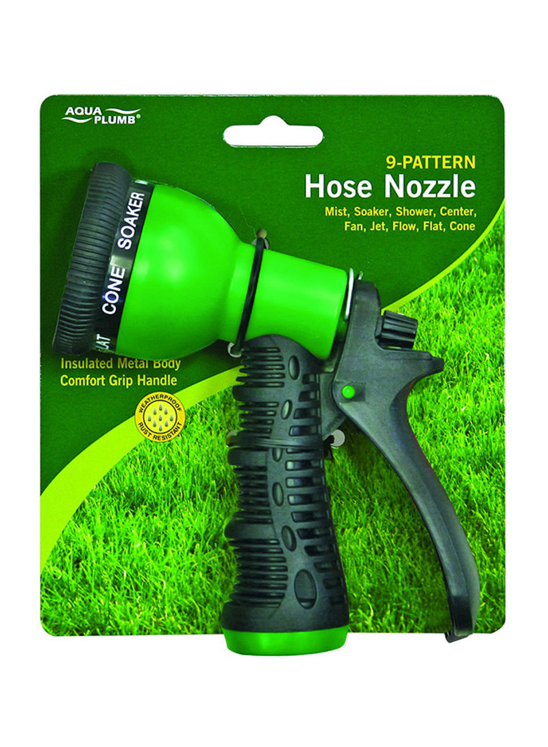 Pack Of 6 Water Hose Nozzle Green/Black