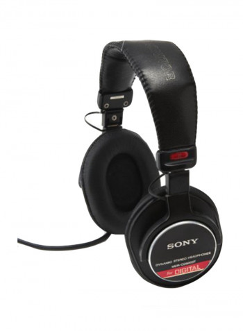 Studio Monitor Stereo Over-Ear Headphones Black