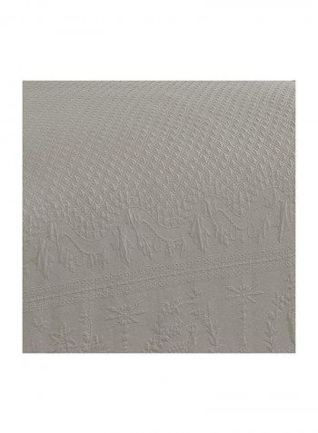 Cotton Coverlet White 120x114inch