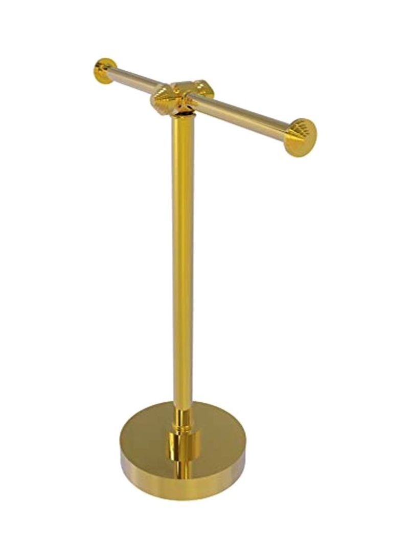 Southbeach Collection Brass Towel Holder Gold