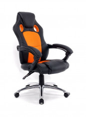 Office Chair Black/Orange