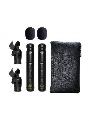2-Piece Cardiod Condenser Matched Stereo Pair Microphones   LCT 140 AIR Black