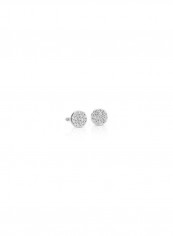 Mini Micropave Diamond Button Earrings reviews Mini Micropave Diamond Button Earrings